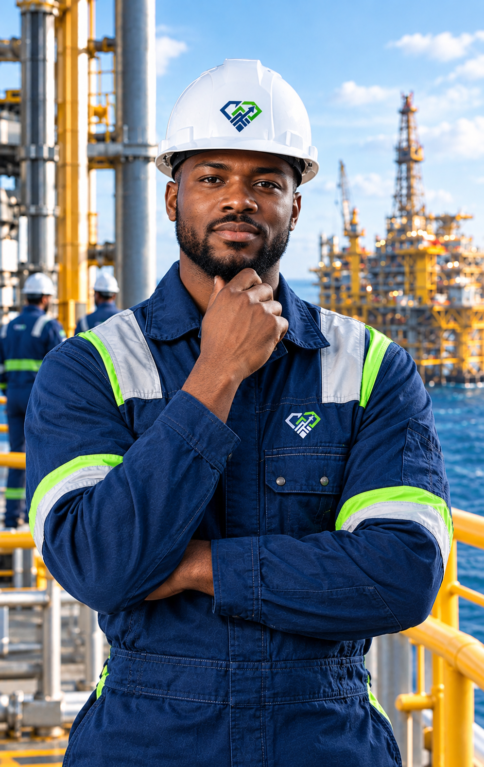OraFide Energy technicians at work